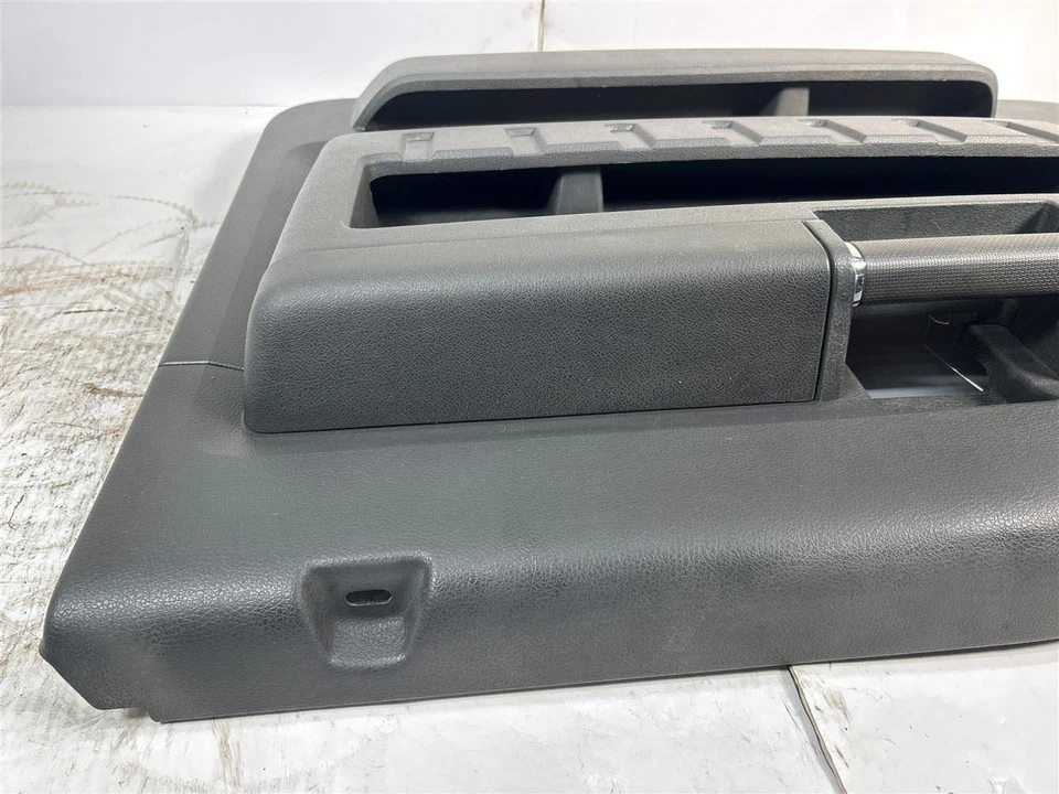 Painel de acabamento da porta dianteira do passageiro Ford F-350 Super Duty 2009 preto marrom fabricante de equipamento original - Imagem 3 de 4