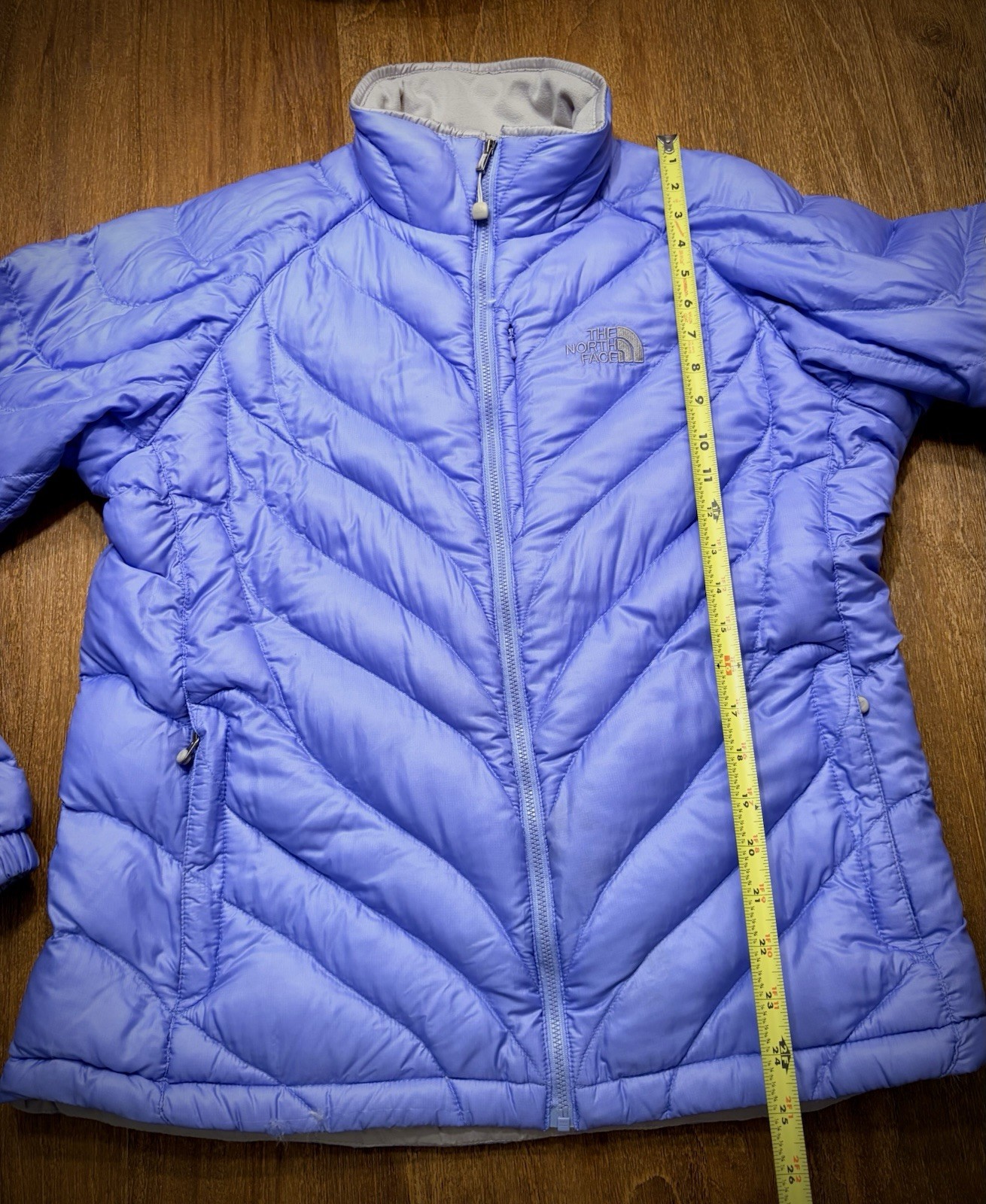 NORTH FACE Packable Down Winter Jacket Sz Large P… - image 8