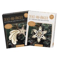 DIY Bastelset AnhäNger Perlen Pailletten Winter Schmuck 100 Teile