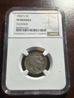 1920-S Buffalo 5C NGC Certified VF Details
