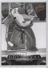 2023-24 Upper Deck Series 1 UD Canvas Black & White Jordan Binnington #C71 7ci