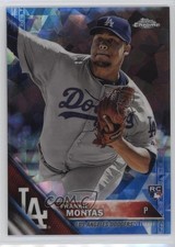 2016 Topps Box Set Chrome Sapphire Edition /250 Frankie Montas #505 0j53