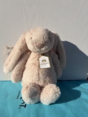 AUTHENTIC Jellycat Bashful Luxe Bunny Willow- NWT & Dust Bag | eBay