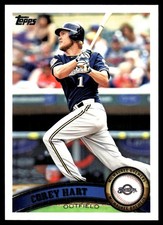 Corey Hart 2011 Topps #519 Milwaukee Brewers MLB READ FREE SHIPPING AutographDen