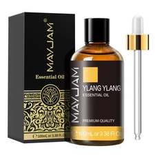 MAYJAM 100 mL Ylang Ylang Essential Oil 100% Pure Undiluted Natural Massage Skin