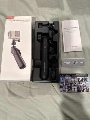 PGYTECH CapLock MantisPod Power Battery Grip Handle Mount Insta360 Edition