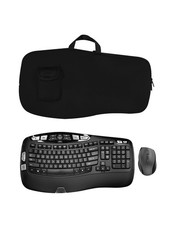 Portable Keyboard Case Shockproof Waterproof Dustproof Keyboard and Mouse Cas...