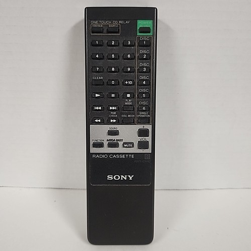 Sony Remote Control RMT-C610 Radio Cassette