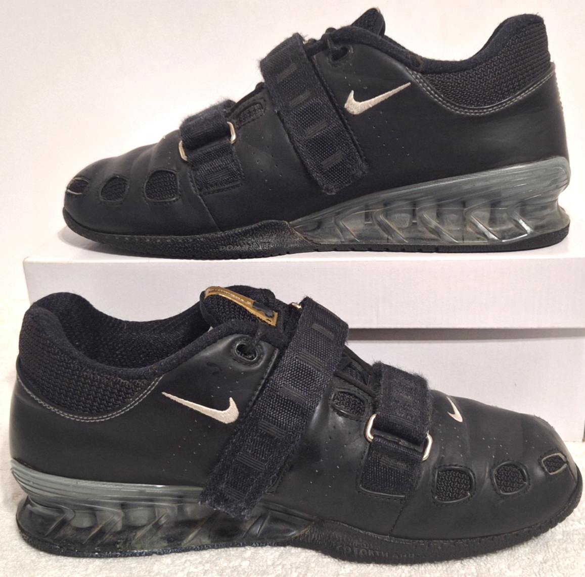 Nike Romaleos 2 Weightlifting Trainers Black Cool Grey 476927-001 Men Size 11 US NIKE ROMALEOS 2 WEIGHTLIFTING SHOES POWERLIFTING BLACK NEW  main image 4