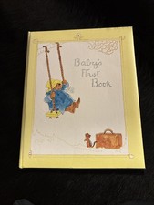 Vintage C.R. Gibson Paddington Bear Brings Up Baby- Baby's Keepsake Book