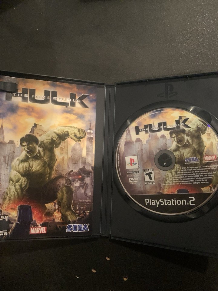 The Hulk - Promo Press - Sony PlayStation PS2 - PAL