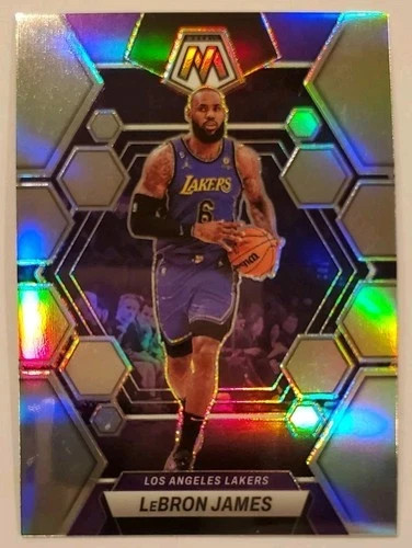 LeBron James 2022 Panini Mosaic - #98 Silver Prizm!