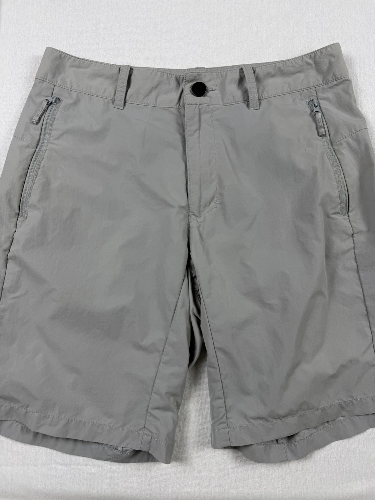 Mountain Hardwear Canyon Hiking Shorts Mens 31 Gray Nylon Gorpcore Outdoor