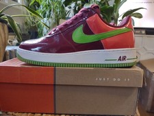 Nike Air Force 1 Kiwi Premium Sz 12 Lil White