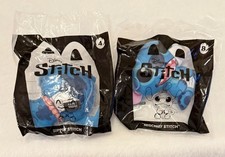 McDonald's Happy Meal Toys 2022 Disney STITCH Lot of 2  4 and 8