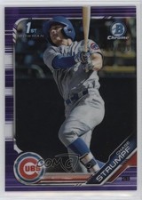 2019 Bowman Draft Chrome Purple Refractor /250 Chase Strumpf #BDC-178 0z8v