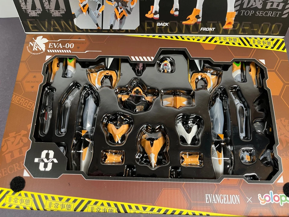 Yolopark Evangelion EVA-00 PROTO TYPE-00 AMK Series Model Kit Figure 20CM — 第 3/4 张图片