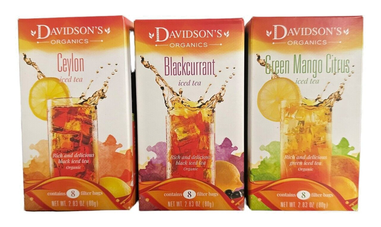 - Green Tea Citrus, Ceylon & Blackcurrant