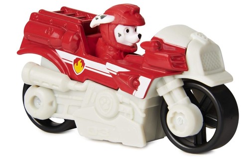 LOT 4 - PAW PATROL MOTO PUPS MOTORCYCLE Car- CHASE RUBBLE MARSHALL ZUMA + Poster - Picture 2 of 18