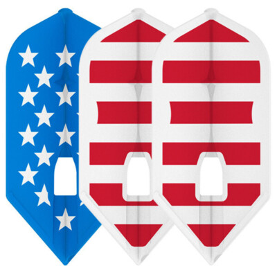 L-Style L6Pro American Flag V2 Slim Flights - Mix