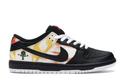 Nike SB Dunk Low Raygun Tie-Dye Black Size 10. BQ6832-001 jordan