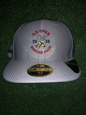 New Era 2020 US Open Winged Foot USGA Golf Hat Fitted 7 3/8 LOW PROFILE