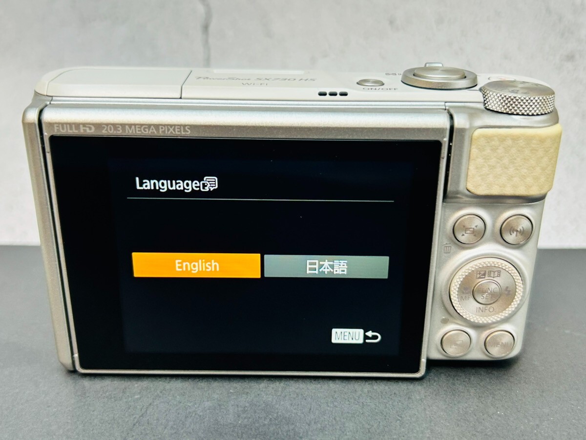 Canon PowerShot SX730 HS Silver Compact Digital Camera From Japan