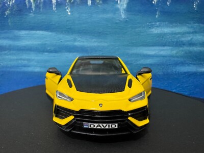 Lamborghini URUS Performante any name plate dad mom boy brother sister Boxed