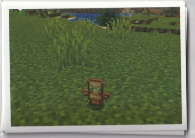 Panini Minecraft Treasure Sticker 2021 Nr. 109 Play at the Crafting Table