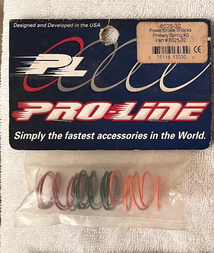 Rare Proline Powerstroke Shock Spring Set 602532 Tmaxx Emaxx MGT TNX