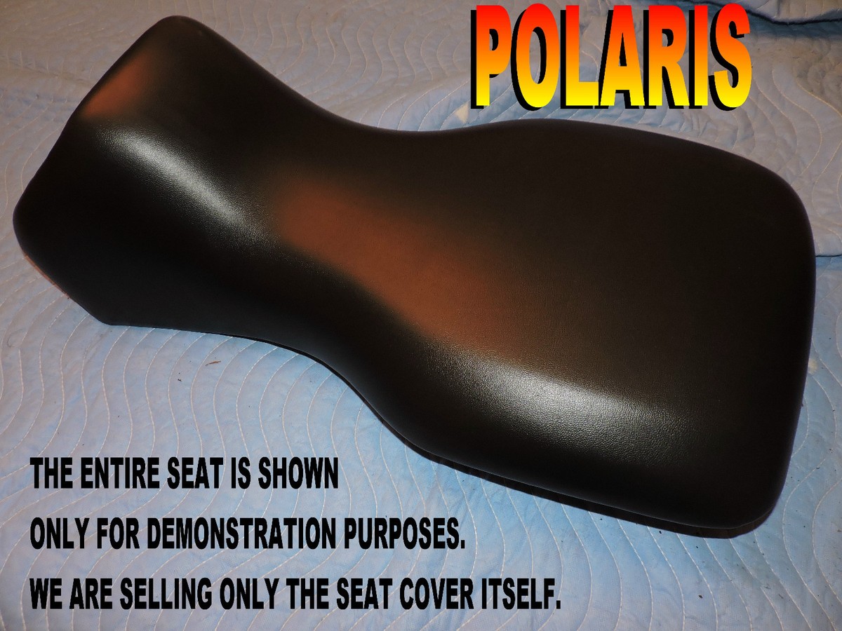 Replacement Seat Cover For Polaris Phoenix 2007-2020 ATV - Black Marine Vinyl