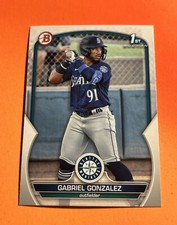 2023 Bowman - Prospects #BP-133 Gabriel Gonzalez 1st Bowman