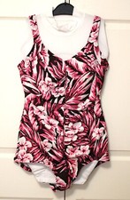 Rose Marie Reid Women's Swimsuit, Built in Bra Size 16, Multi Color, NWOT