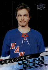 2020-21 Upper Deck Clear Cut Parallel #709 Patrick Khodorenko YG