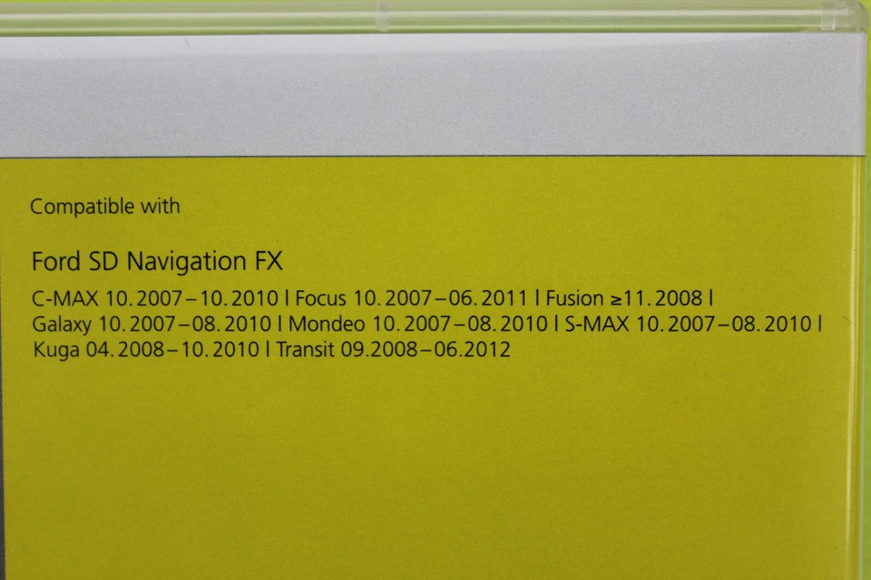 SD KARTE NAVIGATION FORD EUROPA FX 2017 FOCUS KUGA GALAXY MONDEO C-MAX S-MAX TOP - Bild 3 von 4