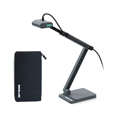 OKIOCAM S2 Pro 12-MP USB Document Camera, Built-in Light & Mic, OKIOPoint Sma...