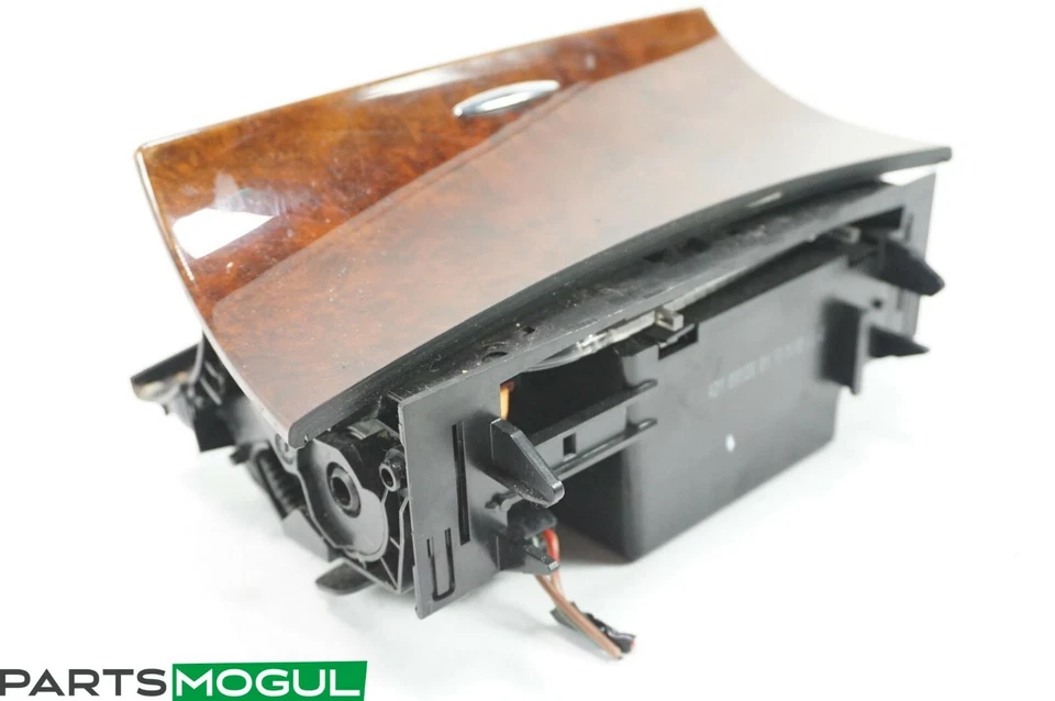 03-11 Mercedes W211 E320 E500 CLS550 Cenicero Bolsillo Central Bandeja Madera Fresno Fabricante de Equipo Original Foto 3 de 4