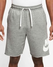 Nike Jogger Sweat Shorts Grey White