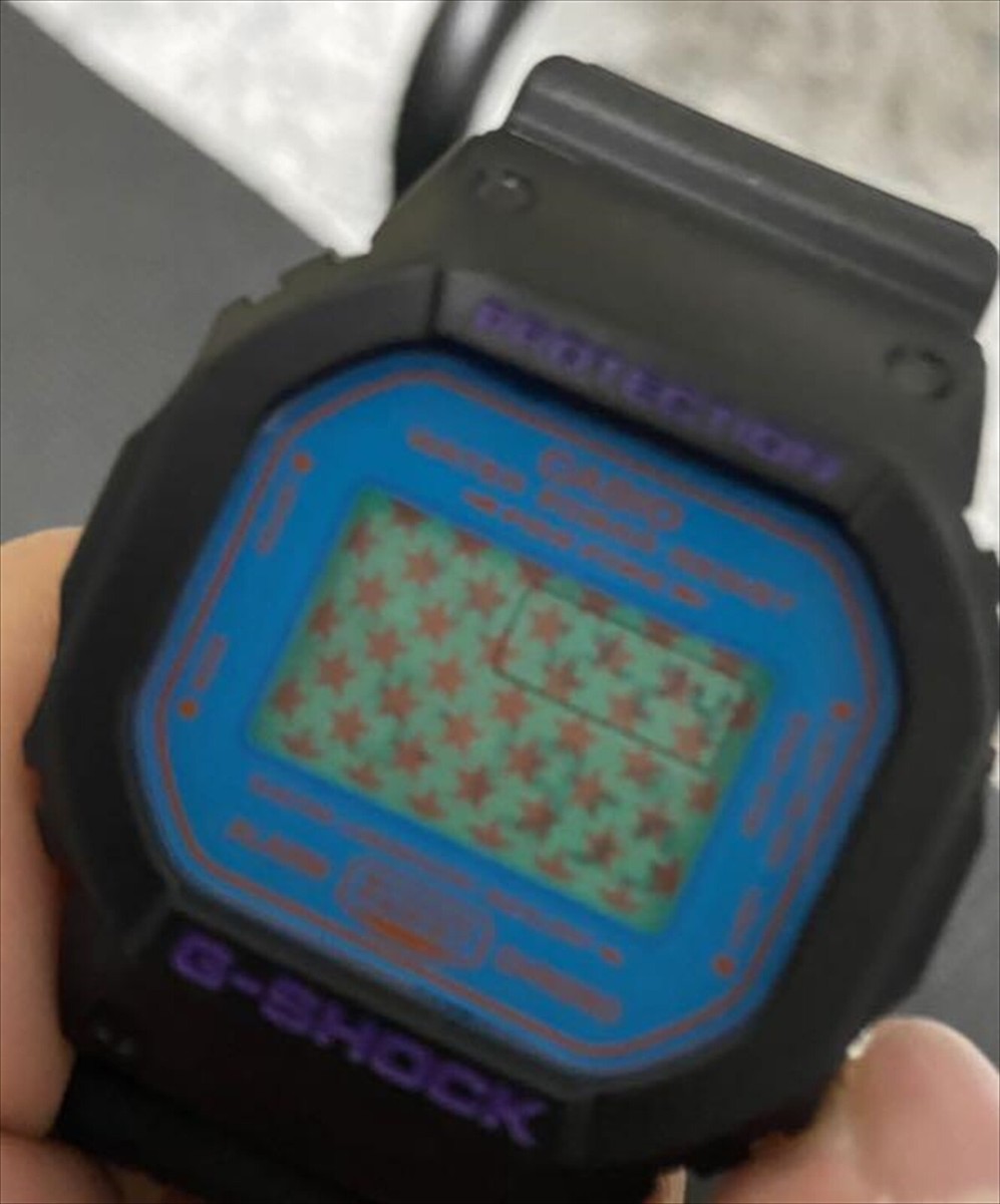 時計 G-shock.  dw-5600vt-iloveny CASIO G SHOCK TOMMY N.Y.C collaboration Wristwatch 1985 DW
