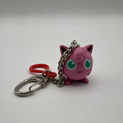 Nintendo Pokemon Jigglypuff Keychain Figure Keyring BFI Hasbro Burger King