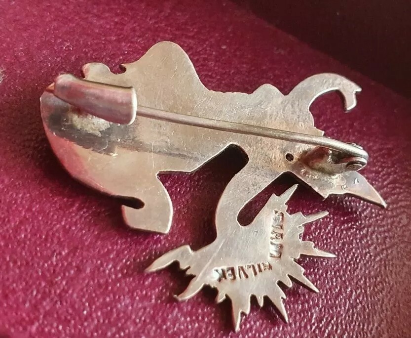 5 Grams Sterling Silver Solid Dancer Vintage Broo… - image 4