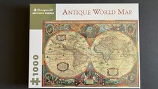 Antique World Map 1000 Piece Jigsaw Puzzle By Pomegranate