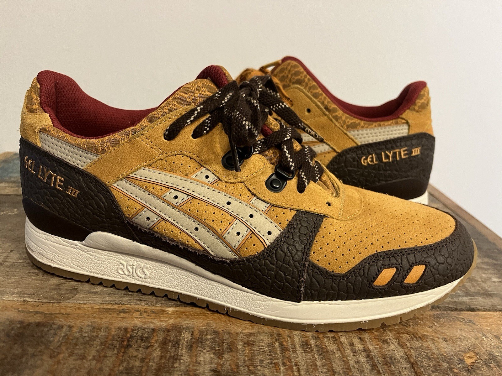 RARE ASICS GEL-Lyte III Workwear H5P1L Sneakers Size