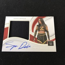2023 Immaculate WWE Sonya Deville Premium Memorabilia Patch Auto Autograph 21/99