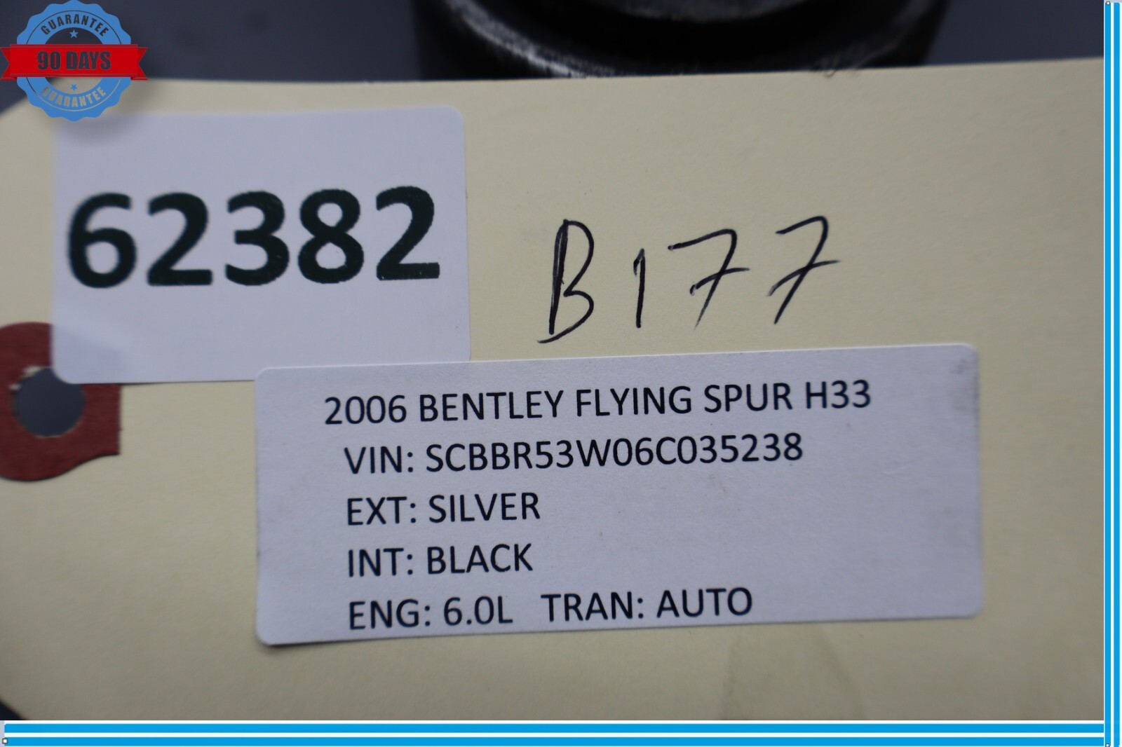 Bentley Continental Flying Spur 2003-2011 Belt tensioner pulley P/N 07D145277D