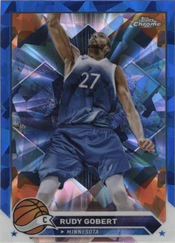 2023-24 Topps Chrome Sapphire Edition - Rudy Gobert #38