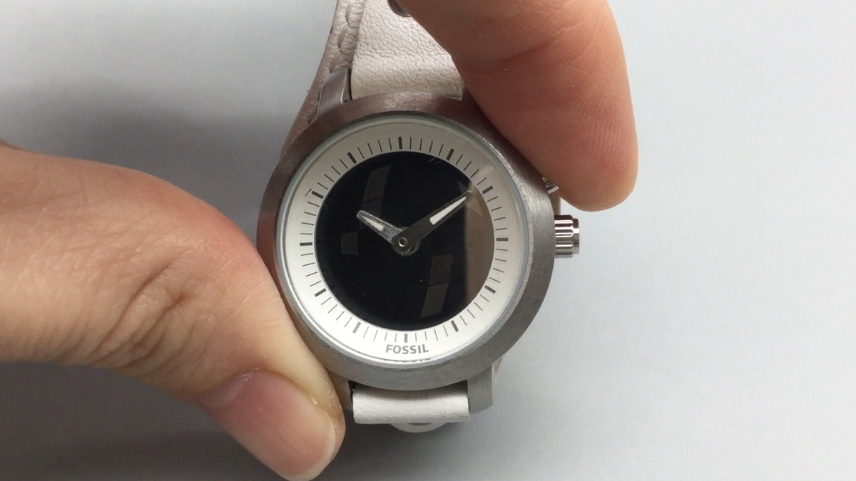 Fossil Big Tic Watch Women 30mm BG-2199 Counting Seconds Fossil Big Tic Watch Women 30mm BG-2199 Counting Seconds