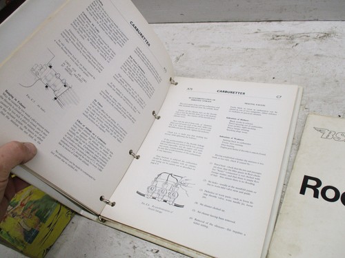 BSA Rocket A75 Parts Service Manual Book - Bild 5 von 7