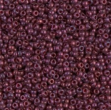 Miyuki Seed Beads 11/0 - Cranberry Gold Luster