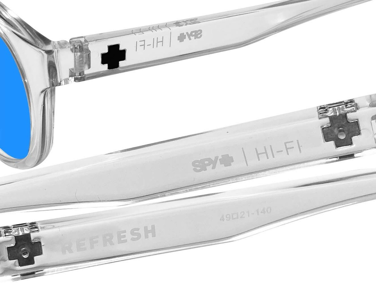 SPY OPTIC women’s sunglasses - Hi Fi Crystal Spy Optic Cristal Clear Aqua Turquoise Sunglasses Grey  main image 4